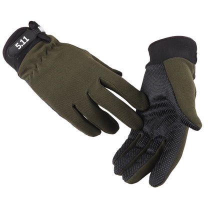 511 Men's and Women's Thin Gloves for Spring and Autumn, Long-Fingered and Half-Fingered, for Cycling, Sports, Fitness, Outdoor Mountaineering, Non-Slip, Cycling-Specific