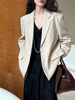 Luxi profile stacked stand collar deep V-neck white shirt Women's lazy batwing sleeve elegant large commuter shirt 9618