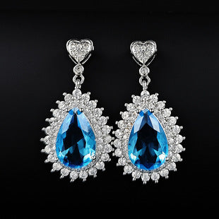 Amazon Minimalist Cool Style Zircon X-shaped Earrings for Women Simple Small Letter All-match Student Earrings e7501