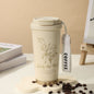 Summer Insulated Stainless Steel Water Cup, Thermos Cup, Coffee Cup, Double-Layer Car Cup, Smart Display Gift Cup, Customizable