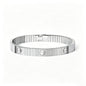 New Style Striped Screw Bracelet, Stainless Steel Plated with 18K Gold, Waterproof, Non-Fading, Titanium Steel High-End Luxury Bracelet