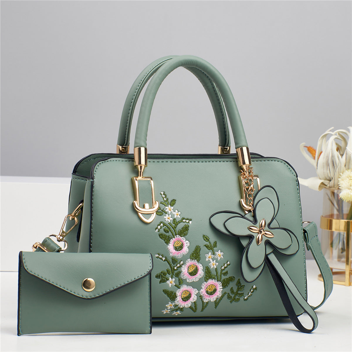 Mom's Bag 2025 New Fashion Handbag Middle-Aged Lady Mini Bag for Mother-In-Law to Buy Groceries Bag Coin Purse
