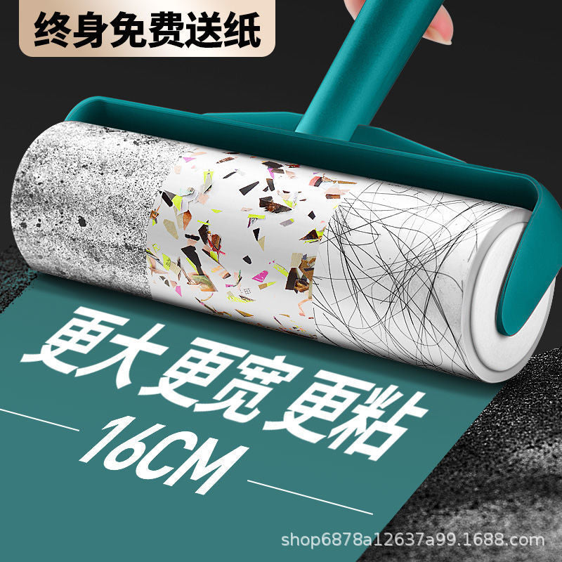 Hair Sticker Tearable Roller Clothes Hair Removal Artifact Pet Hair Removal Roller Brush Hair Sticky Roll Paper Clothes Dust Sticky Paper
