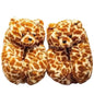 Cartoon Warm Teddy Bear Slippers Cute Little Bear Cotton Shoes Oversized Bear Indoor Home Shoes Winter Plush Wool Warm