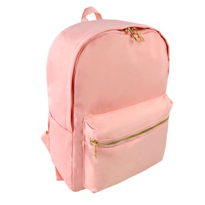 In stock waterproof backpack casual schoolbag large capacity high quality simple backpack school nylon storage bag