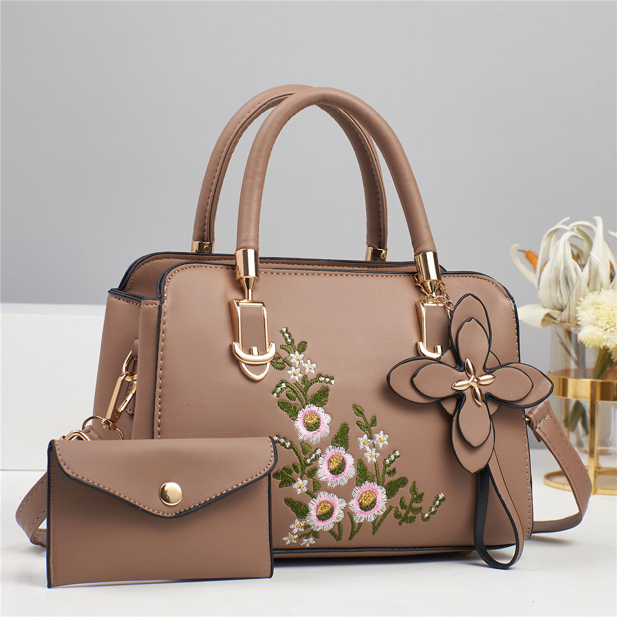 Mom's Bag 2025 New Fashion Handbag Middle-Aged Lady Mini Bag for Mother-In-Law to Buy Groceries Bag Coin Purse