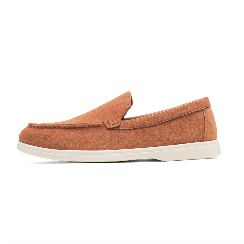 Men’s Suede Slip-On Loafers – Casual Lightweight Driving & Everyday Shoes