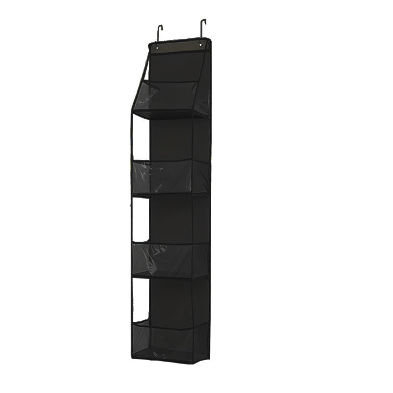 Wall-Mounted Storage Hanging Bag Behind the Door, Multi-Layered Dormitory Storage, Multifunctional Clothing and Toy Plastic Bag Storage Bag