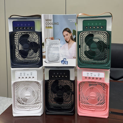 Five-hole spray refrigeration fan desktop electric fan student dormitory office desktop small fan professional generation