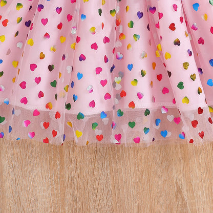 New Girls Dress Summer Short-Sleeved Princess Dress Children's Clothing Children's Gauze Skirt Girl Skirt Hunter Witch Group