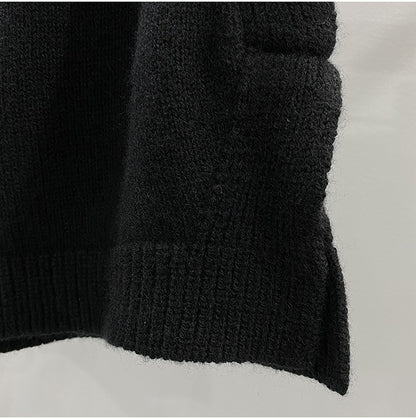 Men’s Dark Style Wool Knit Shorts – Black & Gray Casual Fashion Shorts, Comfortable Stylish Everyday Wear