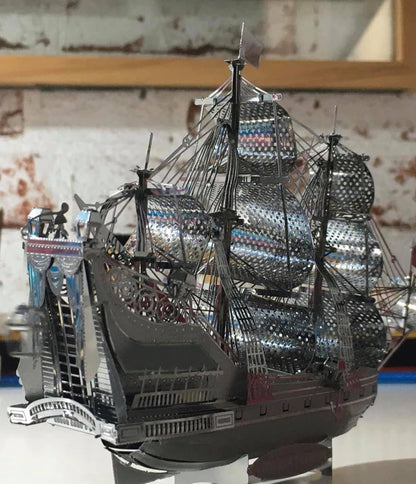 Queen Anne DIY Handmade 3D Metal Puzzle Adult Stereo Model Assembled Assembled Educational Toys High