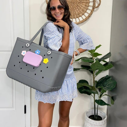 Eva Beach Bag Hole Bag Satchel Handbag Waterproof Travel Bag Washable Suitable for Sports Beach Pool