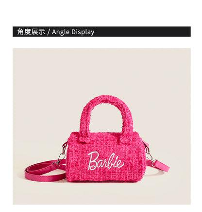 Women’s Nizi Pillow Shoulder Bag – Stylish Pink Crossbody Handbag with Unique Niche Design