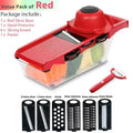 Multifunctional Vegetable Chopper & Grater – Manual Fruit, Potato, Cheese & Onion Slicer