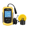 FFC1108-1 Portable Fish Finder – 100M Sonar Depth Alarm with 45° Coverage for Lake & Sea Fishing